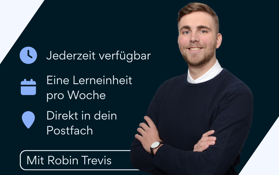 On-Demand Content Header mit Robin Trevis Jeske, Lernangebot jederzeit verfügbar