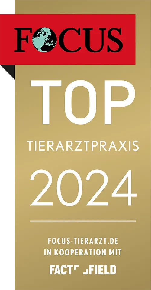 FCT Siegel Top Tierarztpraxis 2024 Auszeichnung