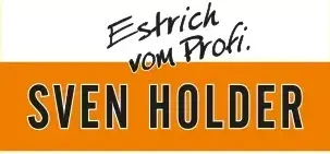 Sven Holder Logo mit Claim 'Estrich vom Profi'
