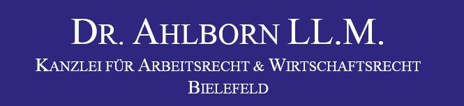 Logo von Dr. Ahlborn am Klosterplatz in Bielefeld, Fachanwalt für Arbeitsrecht