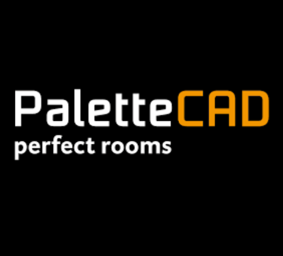 Logo von PaletteCAD mit dem Slogan perfect rooms