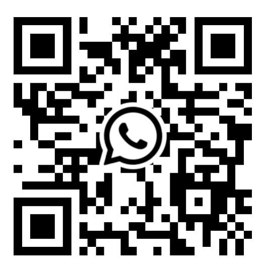 QR-Code fr WhatsApp zur schnellen Kontaktaufnahme oder zum Teilen von Informationen