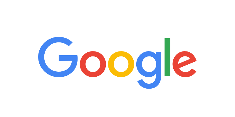 Google Logo in RGB-Farben