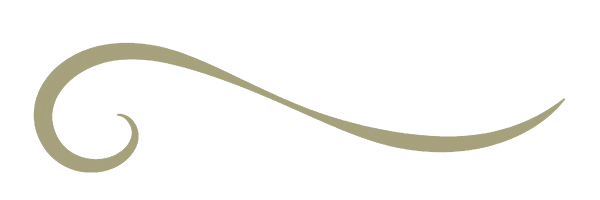 Welle Schnörkel – dekoratives grafisches Element Welle Schnörkel grafisches Designelement in beige auf schwarzem Hintergrund