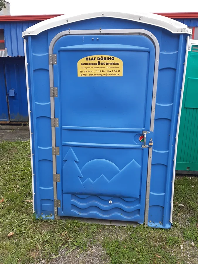 Mobile Toilette von Olaf Döring Rohrreinigung und WC-Vermietung in Lützen