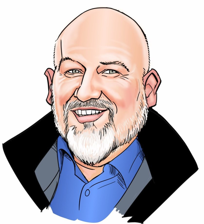 Karikatur von Uwe Respondek, Deichwerbung