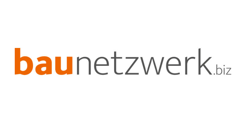 Logo von unetzwerk in Schwarz-Weiß mit orangefarbenem u