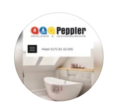 Peppler Haustechnik – Sanitär- und Heizungsbauunternehmen, modernes Badezimmer mit freistehender Badewanne