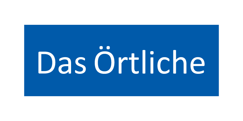 Logo von Das Örtliche in blau-weiß
