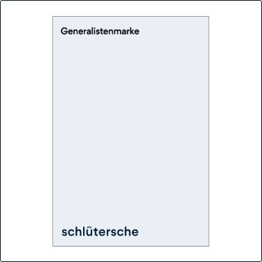 Medienmarken Positionierung der Schlütersche als Generalistenmarke