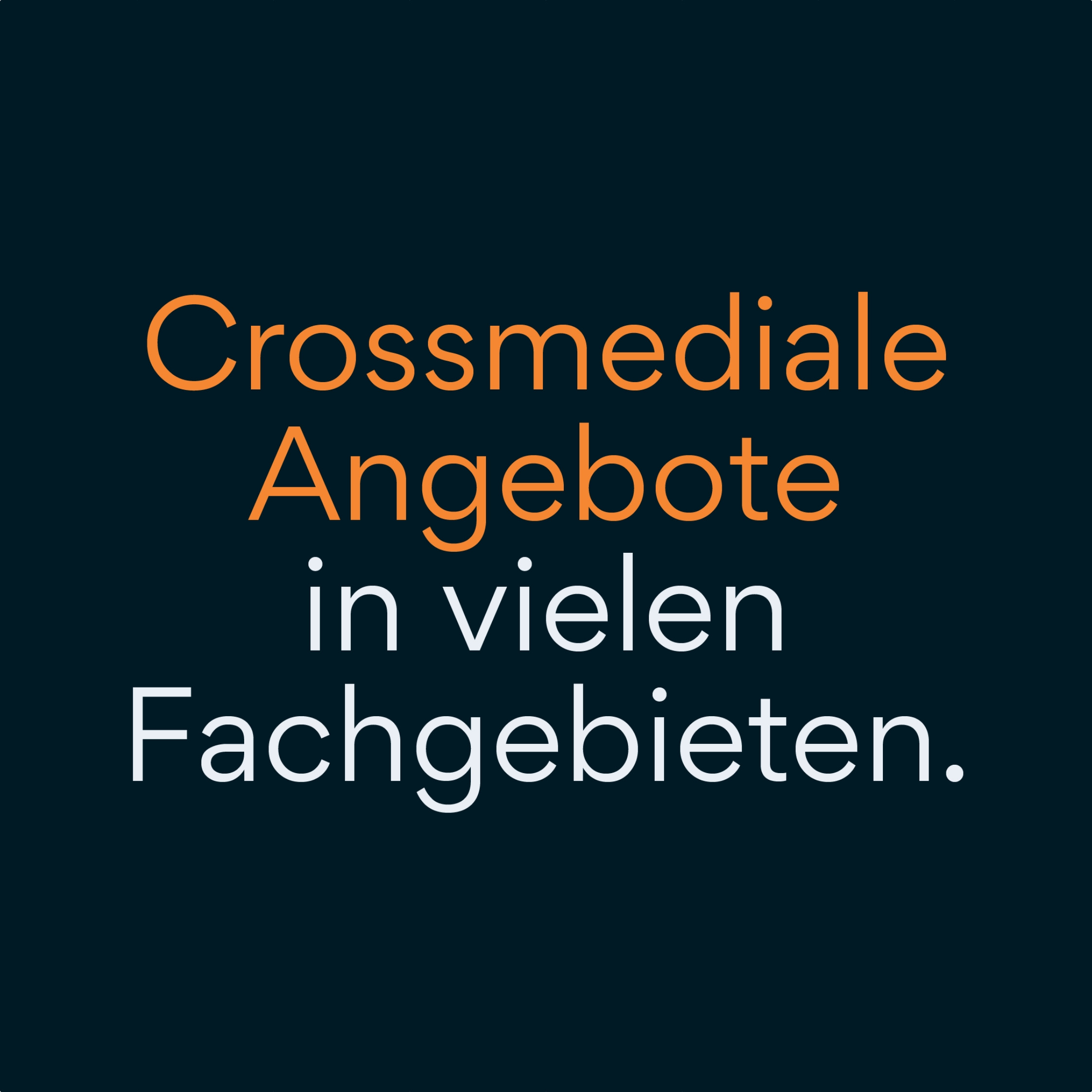 Co-Branding Endkunde Beispiel: Crossmediale Angebote in vielen Fachgebieten, farbiges Design