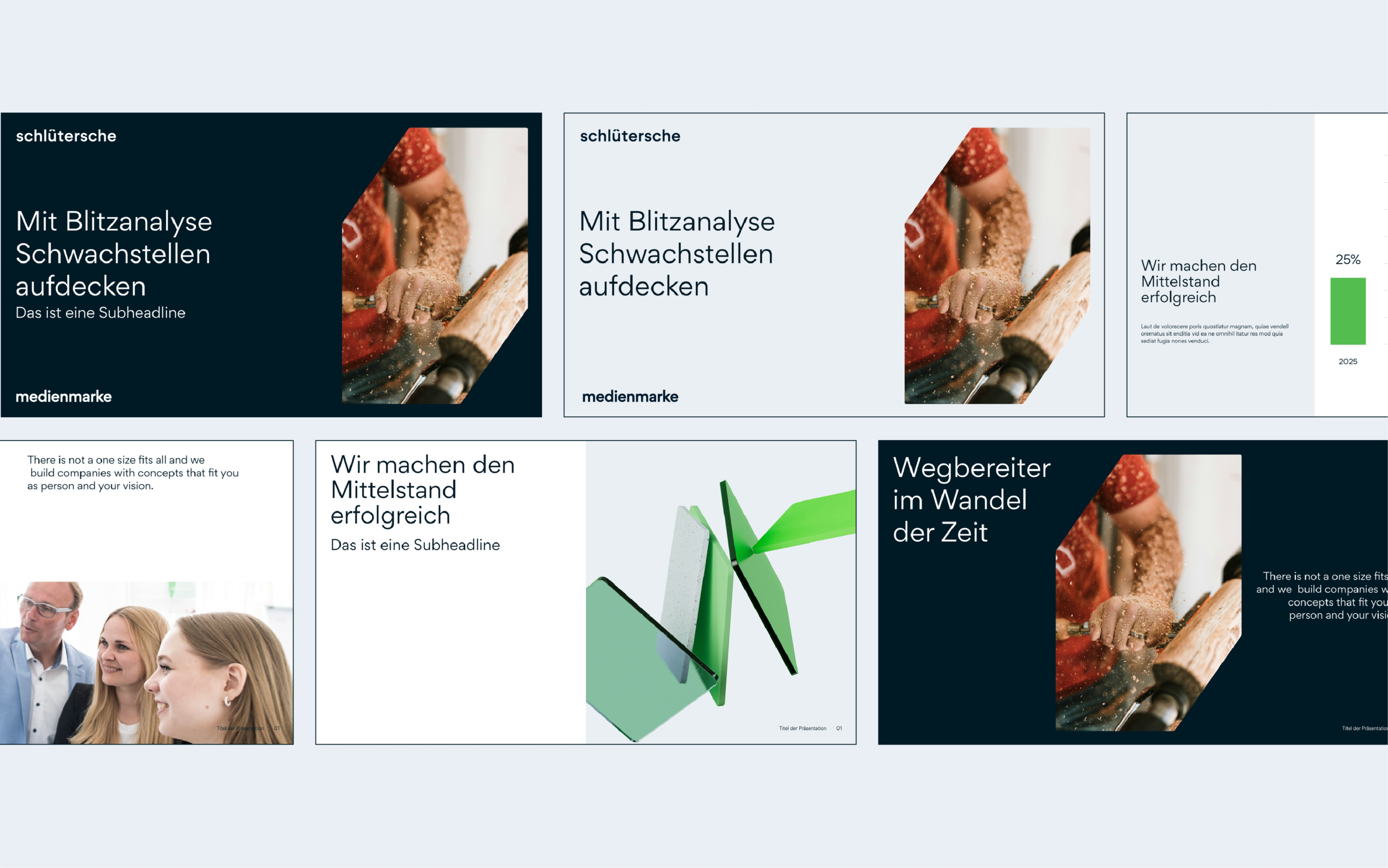 Co-Branding Werbepartner Beispiele mit Schlütersche Medienmarke und Mittelstand Fokus