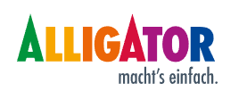 Screenshot vom Schriftzug 'LIGAT', farbig gestaltet, mit dem Text 'macht's e' darunter