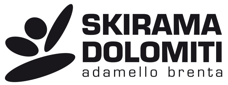 Skirama Dolomiti Adamello Brenta Logo – schwarz-weißes Design Skirama Dolomiti Adamello Brenta Logo in Schwarz-Weiß