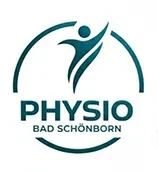 Physio Bad Schönborn Logo – Physiotherapie Praxis Logo Logo von Physio Bad Schönborn mit stilisierter Figur und Schriftzug