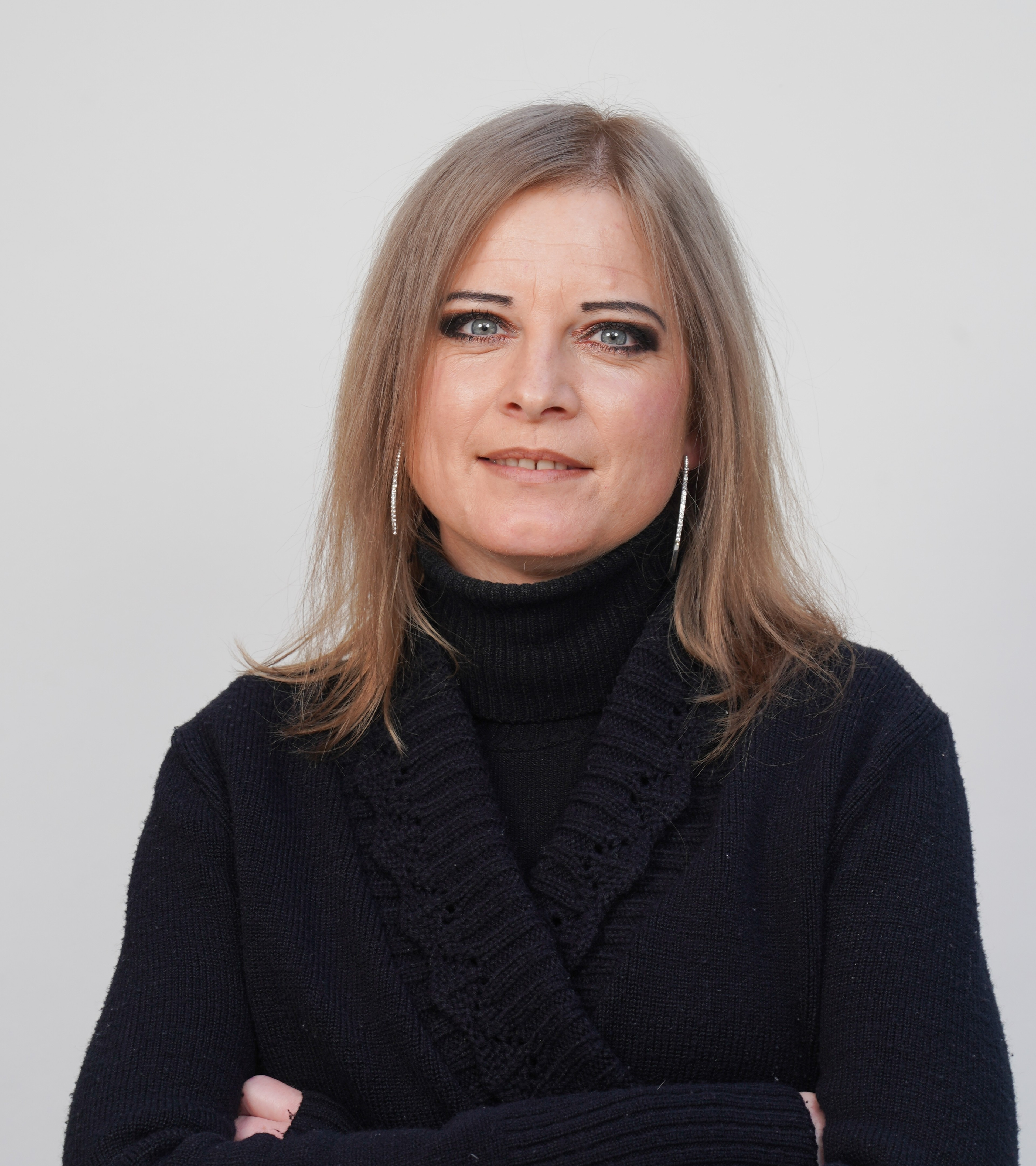 Aleksandra Glogowska im Bereich Raumpflege, professionelle Mitarbeiterin