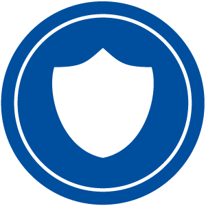 Symbol fr Schutz als Darstellung fr die protektive Mikrobiota