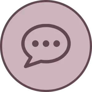 Icon für Sprache, Sprechen und Schlucken – Symbol Sprechblase