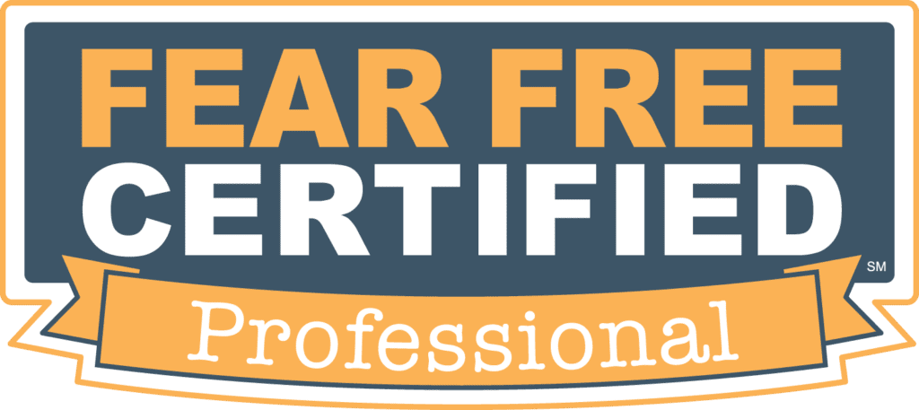 Fear Free Certified Professional Logo Abzeichen