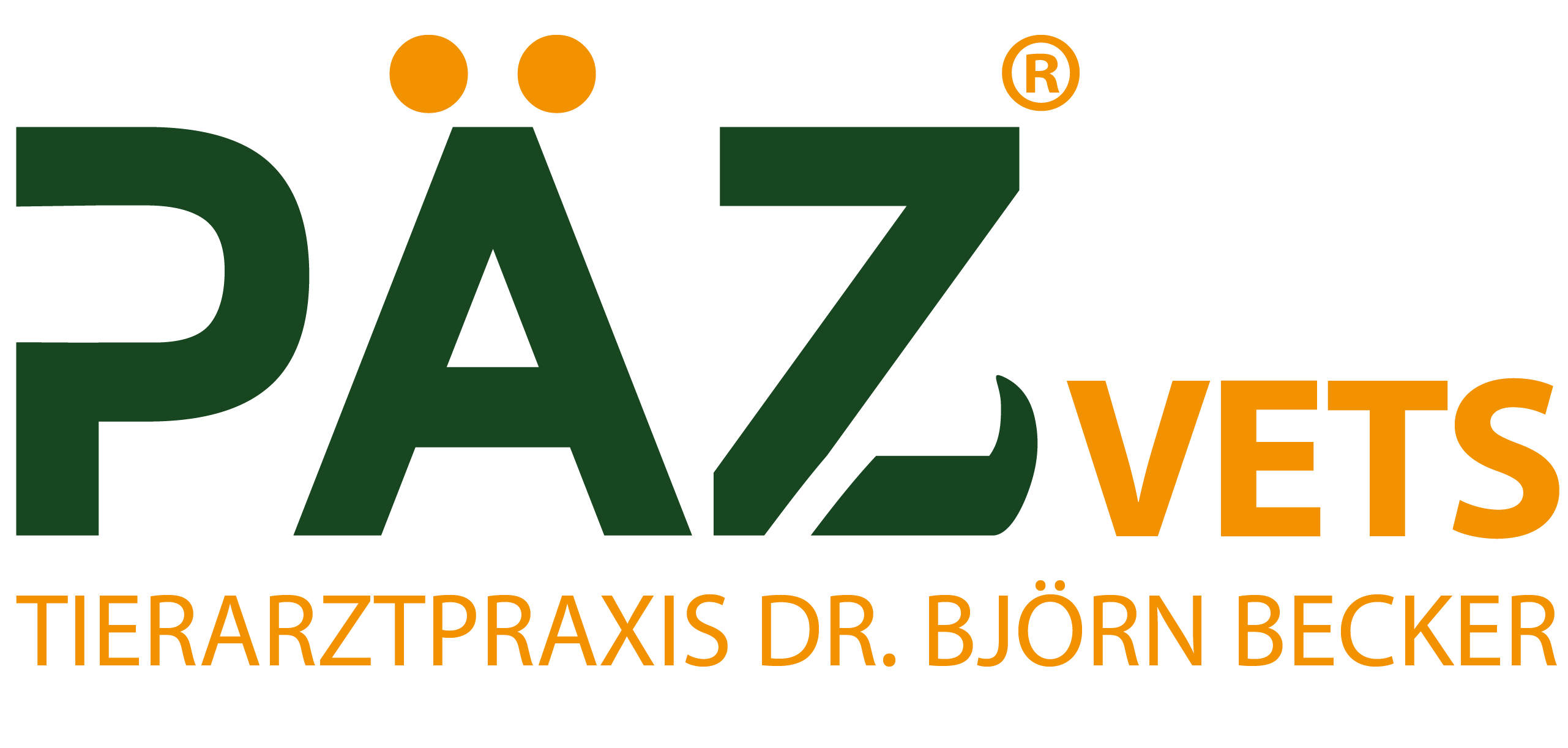 Logo der Tierarztpraxis Dr. Björn Paetzold, paezvets mit und ohne TME einzeln